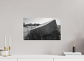 50,6 x 30 cm, Tirage photo sur papier Ilford noir et blanc matte Tipped Over