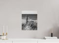 30 x 37,5 cm, Tirage photo sur papier Ilford noir et blanc matte End of the Beach