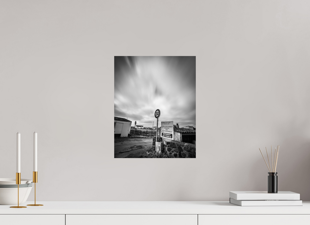 Coastal Sky, Vendée, 30 x 37,5 cm, the bare print
