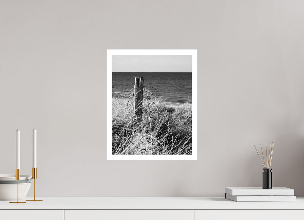 End of the Beach, 30 x 37,5 cm, the bare print
