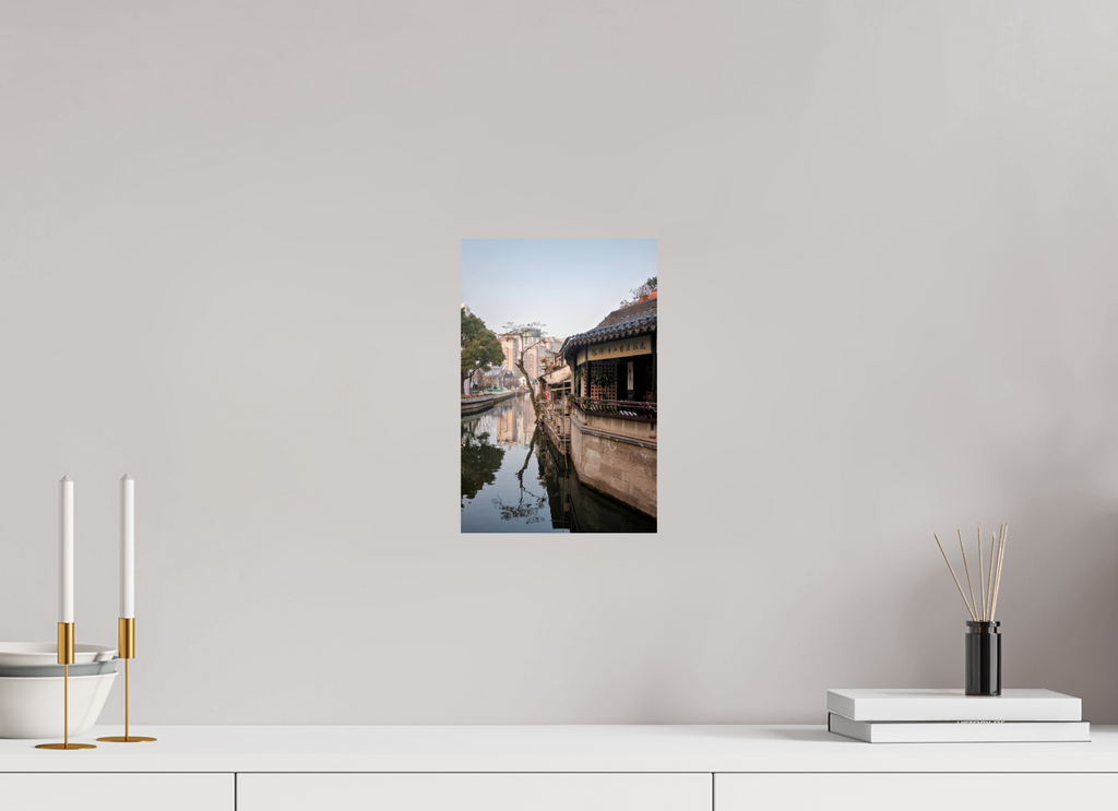 20 x 30 cm, Photo Print On Fuji Crystal DP II Reflections on the Canal