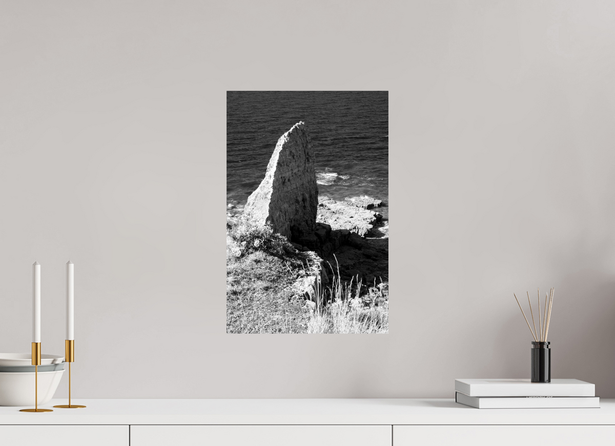 30 x 45 cm, Tirage photo sur papier baryté noir et blanc What They Came Up