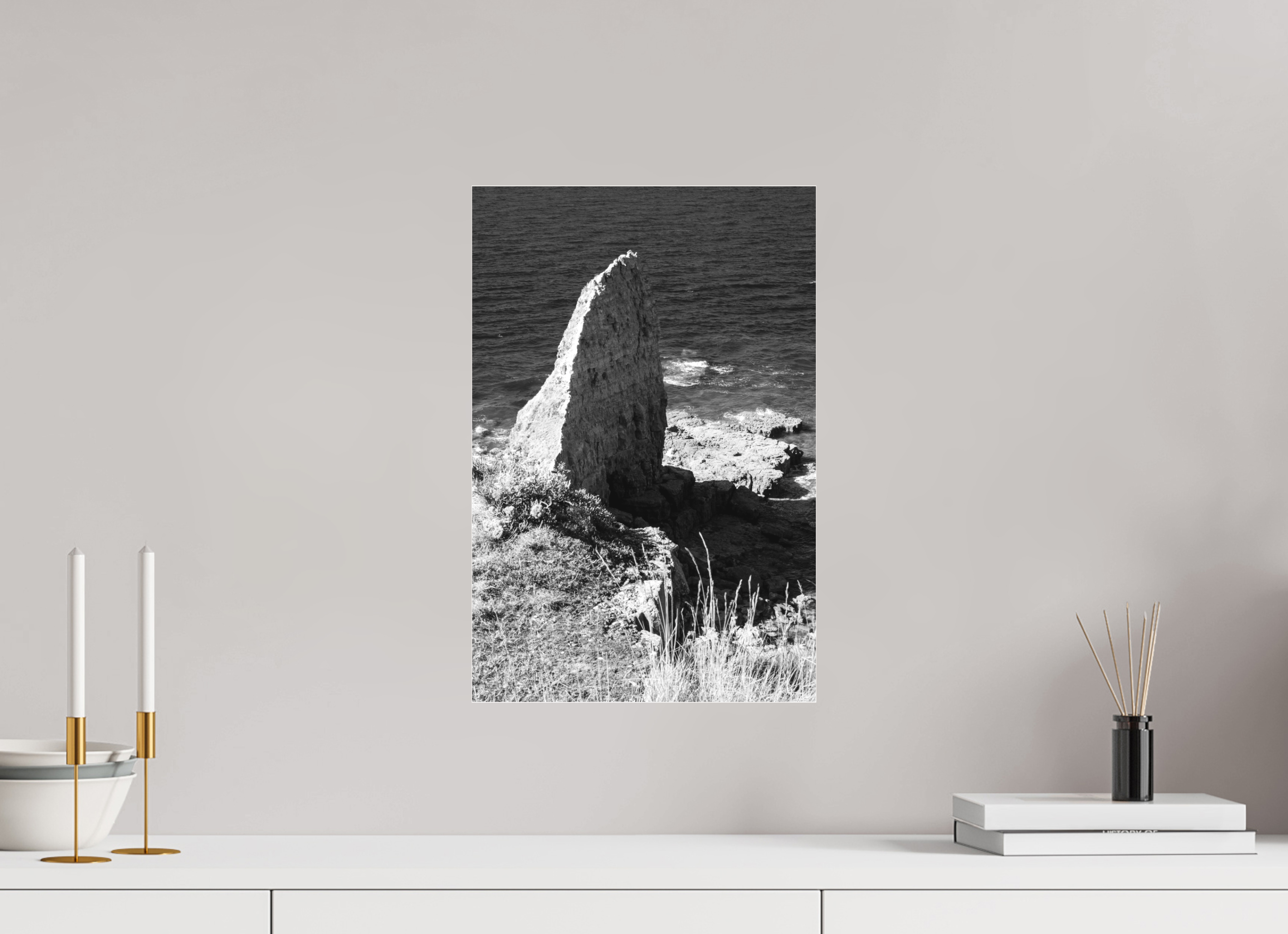 30 x 45 cm, Tirage Ilford noir et blanc sous Plexi What They Came Up