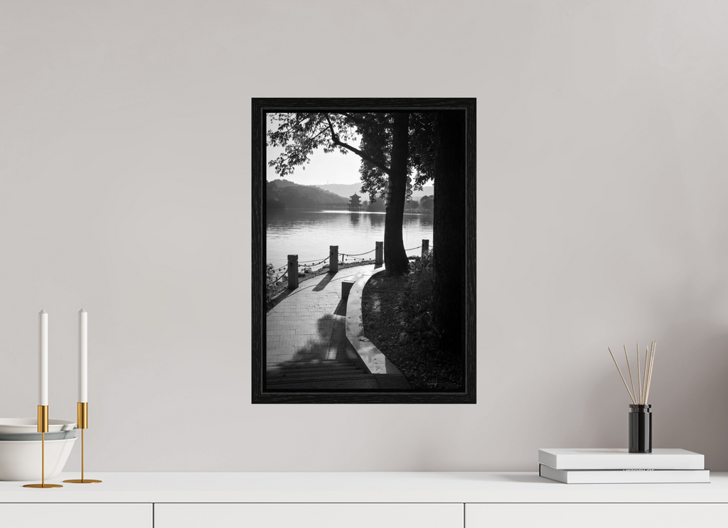 ISO A3 (29,7 x 42 cm), Floater Frame Path to the Pavilion