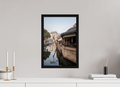 30 x 45 cm, Floater Frame Reflections on the Canal