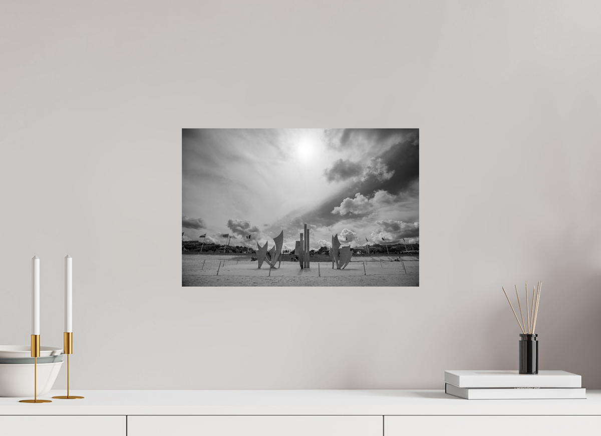 45 x 30 cm, Tirage photo sur papier baryté noir et blanc Les Braves