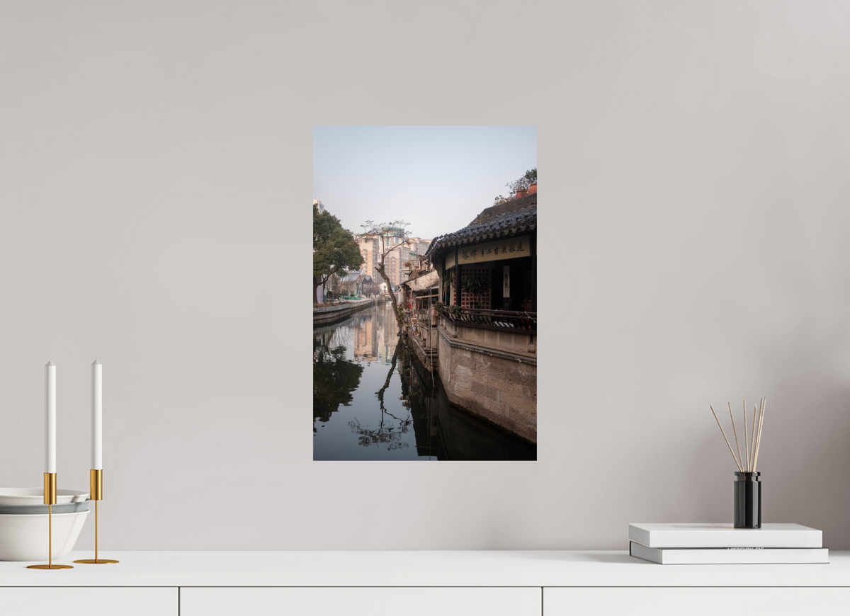 30 x 45 cm, Photo Print On Fuji Crystal DP II Reflections on the Canal