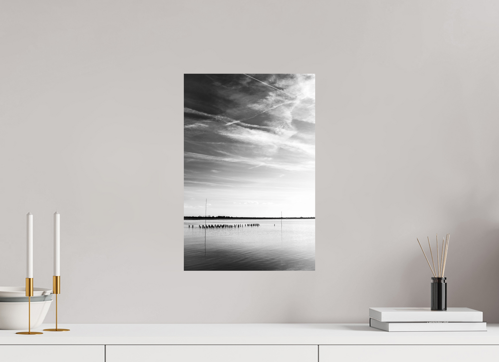 Skyline of Absence, 30 x 45 cm, the bare print